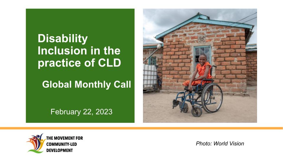 Disability Inclusion in the Practice of CLD