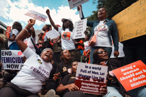 Protest in Kenya in January 2024. Photo: William Kane Olwit.